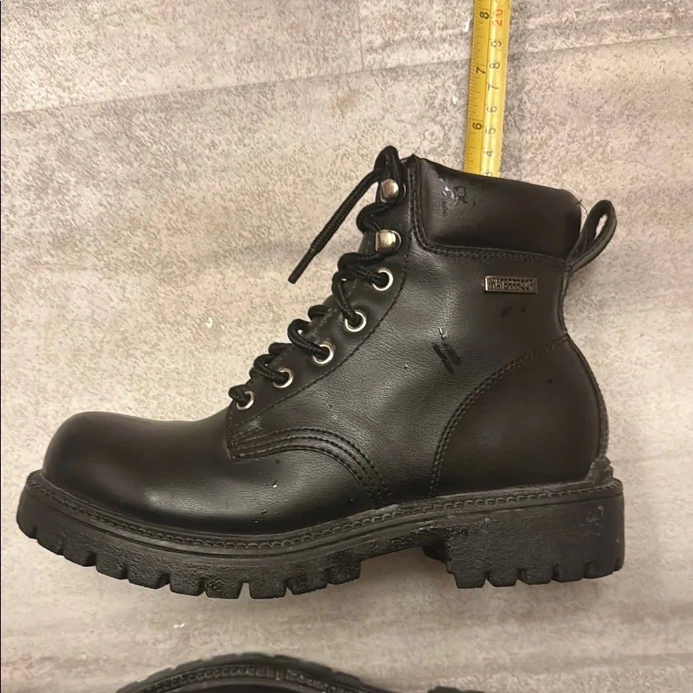 Waterford Black Ankle Boots with Laces